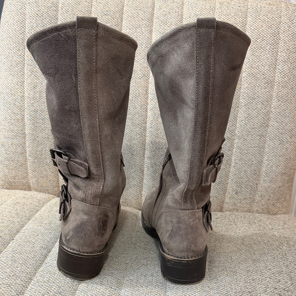 COOLWAY Gray Leather Women's Boots, sz 40 (~ 9.5 US women's) - Picture 7 of 12